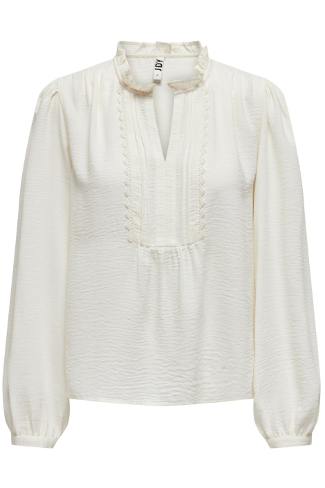 Jacqueline de Yong jdyrachel l/s pintuck top wvn exp